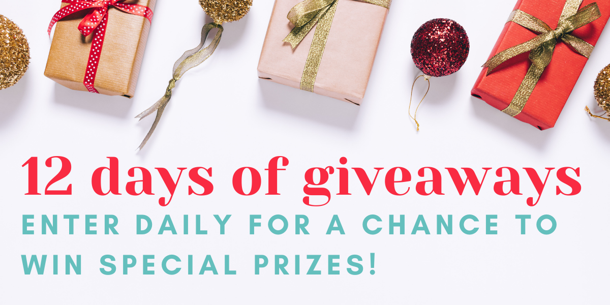 Enter the 12 Days of Giveaways!
