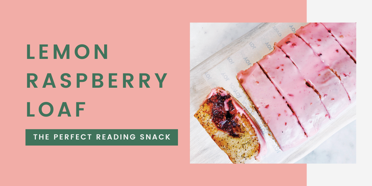 This Lemon Raspberry Loaf Makes a Perfect Reading Snack!
