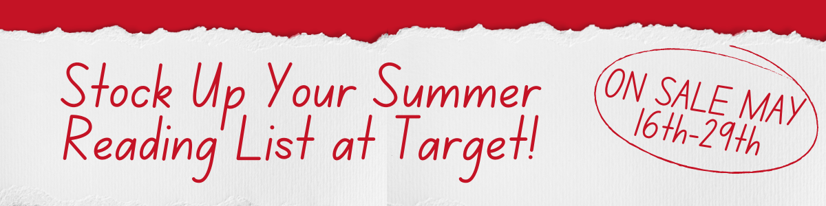 Stock Up Your Summer Reading List at Target! On Sale May 16th-29th