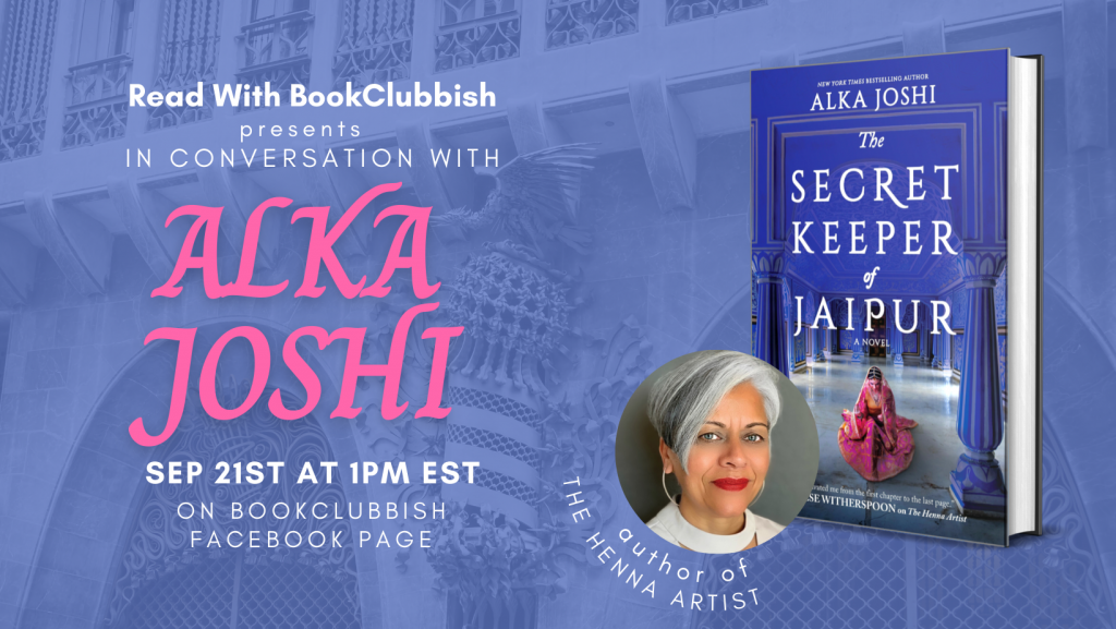 RSVP to our live discussion with Alka Joshi