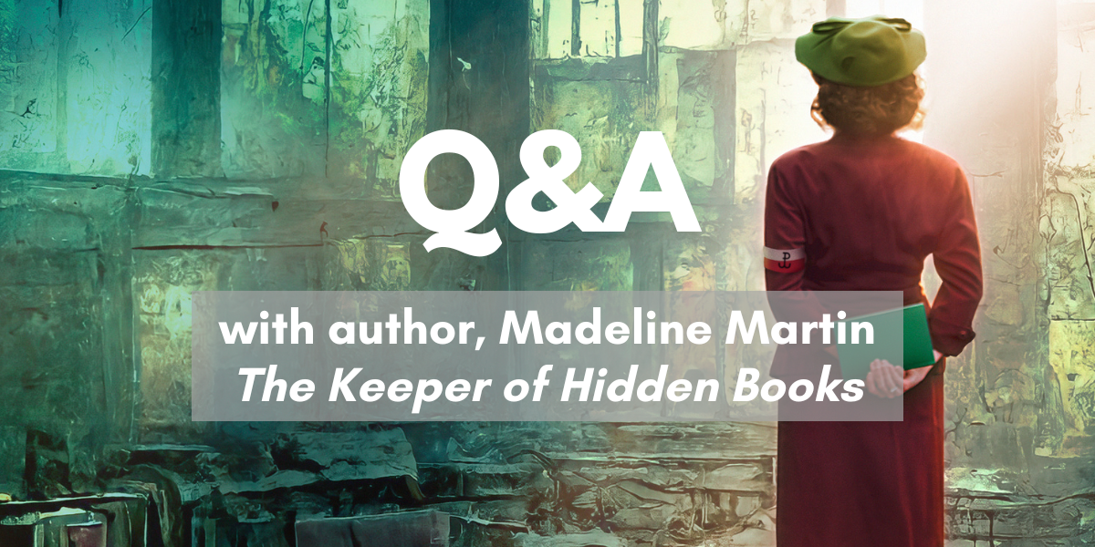 THE KEEPER OF HIDDEN BOOKS Q&A